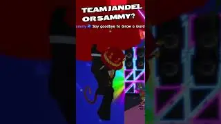 Team Jandel Vs Sammy ? #growagarden #roblox