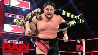 Эй Джей Стайлз против Рея Мистерио против Самоа Джо: Raw, 22 апреля 2019 года