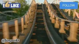 &ldquo;From calm woods to TWO loops in 2 seconds 😱 Python will steal your breath! 🌲💨#viral#funparks 
