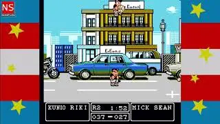 Double Dragon & Kunio-kun: Retro Brawler Bundle on Nintendo Switch - Gameplay on #1859Gameplay