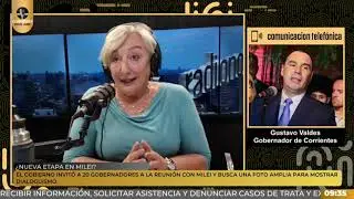 Gustavo Vald&eacute;s, Gobernador de Corrientes | 30-10
