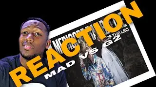 FIRST TIME LISTENING TO Mediocre Rap Battle of the LEC | MAD vs G2 | 2021 Summer - REACTION
