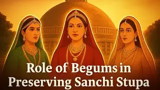 Role of Begums in Preserving Sanchi Stupa | Class 12 History Explained |#sanchistupa #class12history