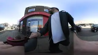 Walking through Blaby village Leicester