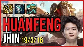 HUANFENG - JHIN vs. MISS FORTUNE ADC | KR CHALLENGER | PATCH 10.25