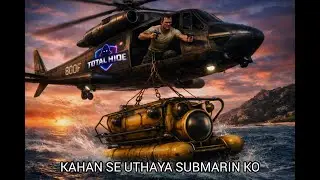 GTA 5 Ka Sabse CRAZY Scene 😈 | Trevor + Submarine | TOTAL HIDE GAT 5 mission 35