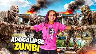 PASSEI 24 HORAS SOBREVIVENDO A UM APOCALIPSE ZUMBI NO ORFANATO ABANDONADO !