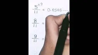 🧐 Do You Know This Trick ?? 🤔 How to divide by 11 # short #trending #mathstricks