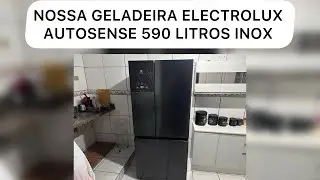 Primeiras impressões: Geladeira Electrolux inverter 590 litros AutoSense Inox 
