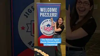 The National Jigsaw Puzzle Championships are happening 🧩
