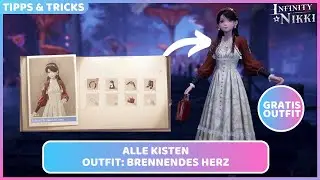 Outfit brennendes Herz - Alle Kisten | Infinity Nikki Tipps & Tricks