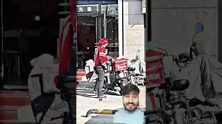 Real Rider Delivery Boy #automobile #funny #unfrezzmyaccount #motivation #song #racingbeasts #shorts