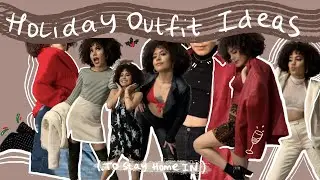 HOLIDAY OUTFIT IDEAS 2020 | HOLIDAY OUTFITS TO STAY HOME IN 🎄✨