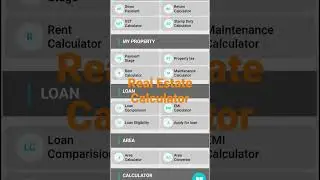 Real estate calculator  | property cost calculator #realestate #realestateagent #flat