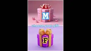 DREAM GIFT BOX 🎁 #chooseyourgift #gift #giftideas #male #female #giftbox #shortvideo #short #shorts