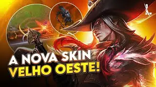 A MELHOR SKIN DO YONE J&Aacute; LAN&Ccedil;ADA? NOVA SKIN VELHO OESTE EST&Aacute; IMPEC&Aacute;VEL! | LoL Wild Rift