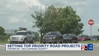 Setting top priority road projects in Franklin