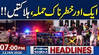 Australia Shooting Incident Live Updates | New South Wales | 7 PM News Headlines | 22 Jan 2026