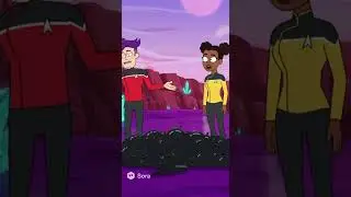 I know the real fans know what that is&hellip;#sora2 #startreklowerdecks #startrek #startrekparody #aivideo