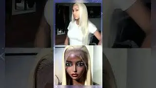 Blonde Bliss, Dye with Ease! Shine & Glide #wig #humanhair #blondewig