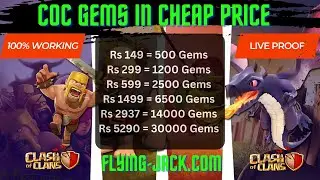 Flying-Jack: Best Platform for Instant COC Gems Top-up at Cheap Prices