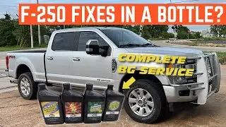 I Put My Ford F-250 On The COMPLETE BG Diet... Will It Run Better?