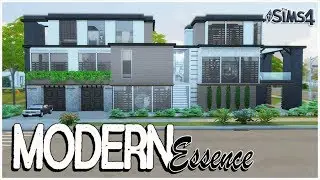 MODERN Essence || The Sims 4 || SPEED BUILD