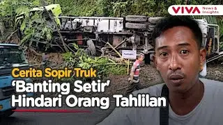 Terjadi Kecelakaan Truk Tangki Angkut Semen di Lokasi Laka Maut Purworejo