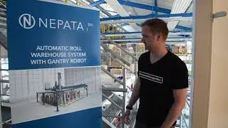 Automatic storage system for roll media - NEPATA Digital Summit 2020