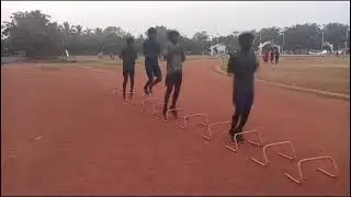 HURDLE DRILLS HEAL SCHOOL AGIRIPALLI 