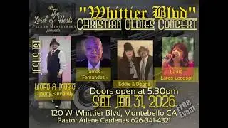 SAVE THE DATE Sat Jan 31, 2026 Free Christian Oldies Concert 
