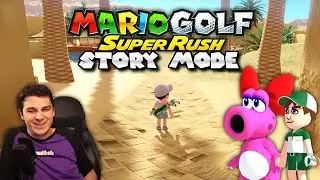 Mario Golf Super Rush Full Story Mode Playthrough (Golf Adventure)