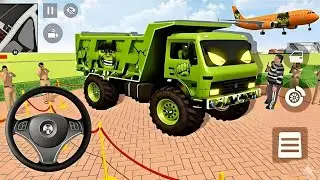 🤗Indian Thift Auto Simulator🤩Andriod Gameplay🤪Indian Showroom Purchase  Dumper Green Truck😜Car Game