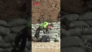 Throwing Bomb Training Fail - Army Bomb Fail #Shorts