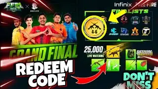 Redeem Code | |  FFPL I I Grand Finale | | FFPL Redeem Code