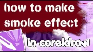 coreldraw - smoke effect