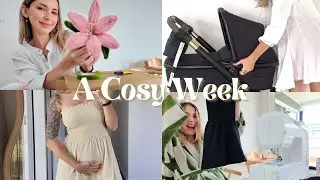 A Cozy Week at Home 🤍 Nesting, Sewing & Sourdough 