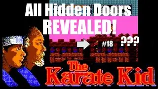 The Karate Kid (NES) &ndash; 100% путеводитель по скрытым дверям (все бонусные уровни) от RetroThunder
