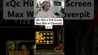 xQc Hits a Full Screen Max Win in Cloverpit #xqc #xqcclips #cloverpit