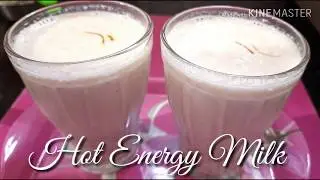 Hot energy Milk |Winter special Milk
