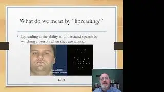 Lip Reading and Training in Noisy Environments