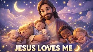 Jesus Loves Me- Lullaby for Babies & Kids | Calm Night Prayer & Bible Song for Children