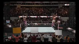 Wrestlemania 26 redo WWE Tag Team Championship ShoMiz VS The Hart Dynasty