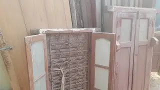 20 January 2026 ka antique windows stock |2nd hand wood business kaise kre/old burmateakwood