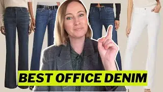 The Best Work Jeans for a Woman in Leadership (Professional+Polished)