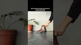 Cuban heel Chelsea boots | Genuine leather | size-6,7,8,9,10 | WhatsApp-9808808637