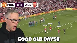 Mark Goldbridge Watches Man United Destroy Arsenal (8 - 2) 2011/12
