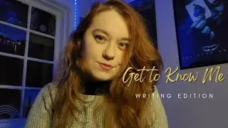 Let's talk about writing | Get to Know Me | Authortube Newbie