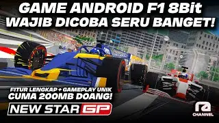 GAME F1 ANDROID INI MENGEJUTKAN! GAME 8-bit DIATAS RATA-RATA!🥶- New Star GP Gameplay (PC) Indonesia