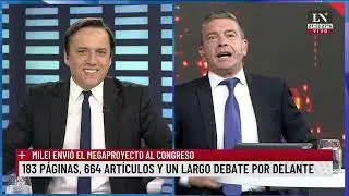 El análisis del megaproyecto de Ley en el pase entre Pablo Rossi y José del Rio